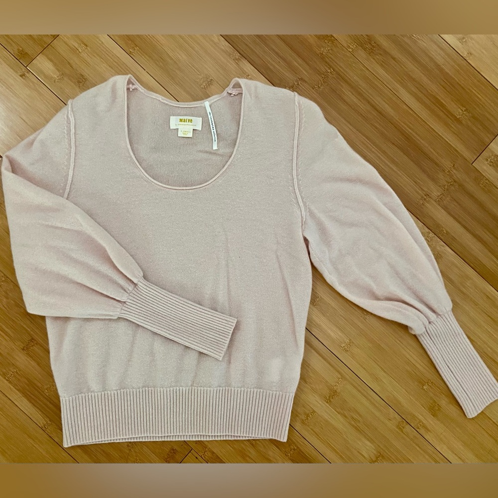 Cashmere! Soft baby pink. Brand new.